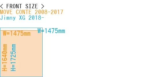 #MOVE CONTE 2008-2017 + Jimny XG 2018-